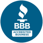 Better Business Bureau logo linking to Coughlin Cares BBB profile and reviews