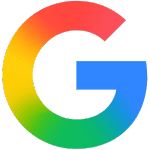 Google logo linking to Coughlin Cares customer reviews on Google