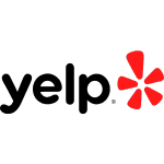 Yelp logo linking to Coughlin Cares business reviews on Yelp